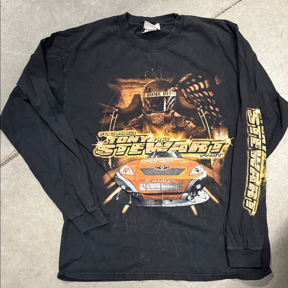 Chase Authentics Black Long Sleeve Tee